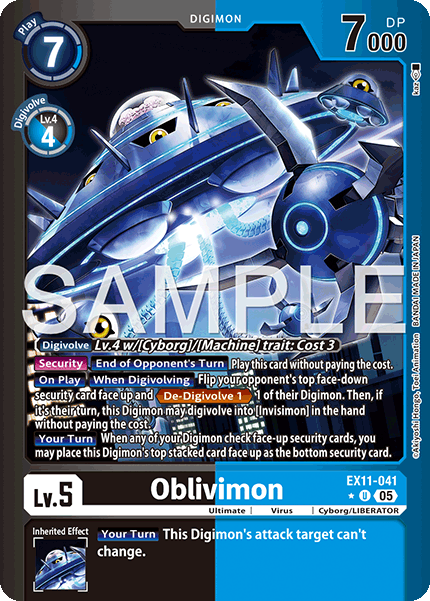 EX11-041, U, Oblivimon (Foil)