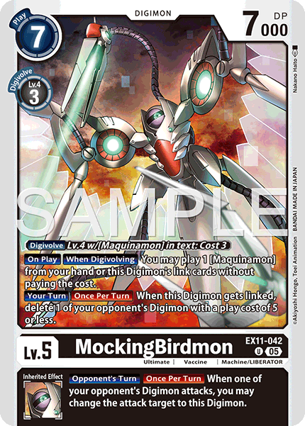EX11-042, U, MockingBirdmon