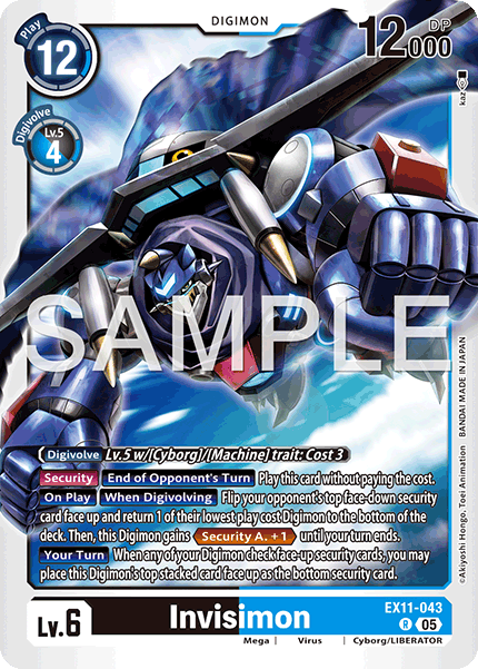 EX11-043, R, Invisimon