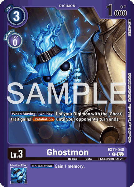 EX11-048, C, Ghostmon (Foil)