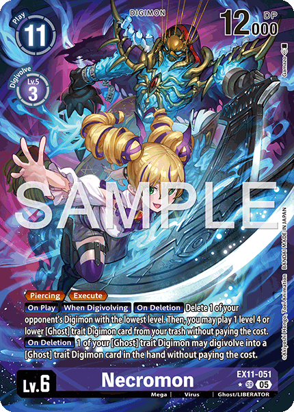 EX11-051, SR, Necromon (Alternate Art)