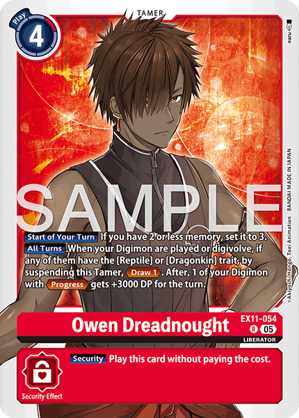 EX11-054, R, Owen Dreadnought