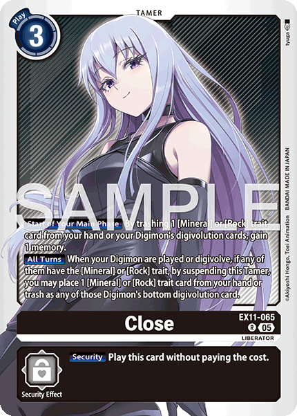 EX11-065, R, Close