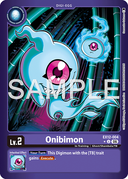 EX12-004, UC, Onibimon (Foil)