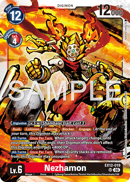 EX12-019, SR, Nezhamon