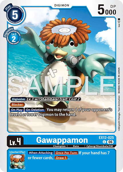 EX12-025, C, Gawappamon