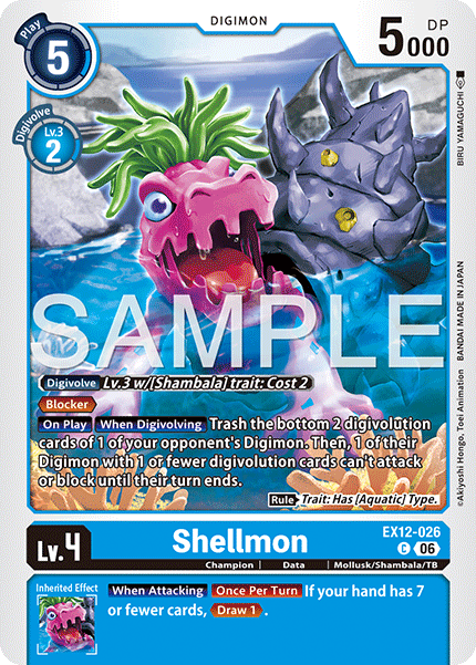 EX12-026, C, Shellmon