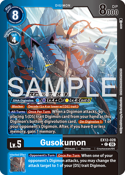EX12-028, C, Gusokumon (Foil)