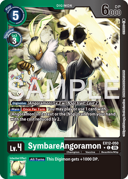 EX12-050, C, SymbareAngoramon (Foil)