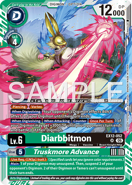 EX12-052, SR, Diarbbitmon