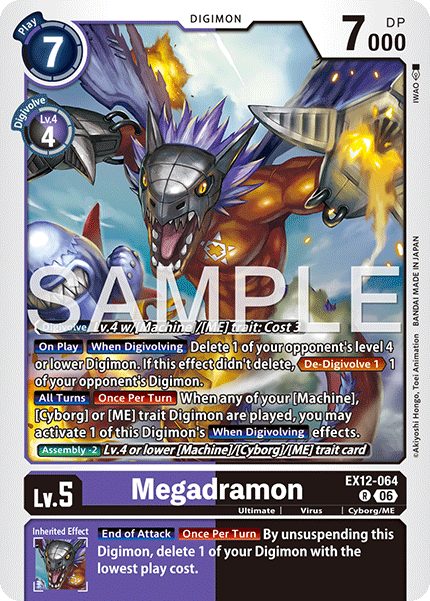 EX12-064, R, Megadramon