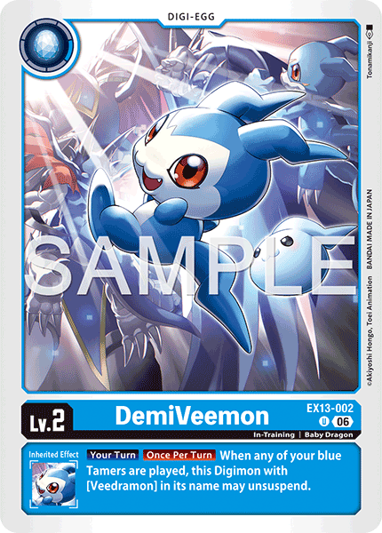 EX13-002, UC, DemiVeemon
