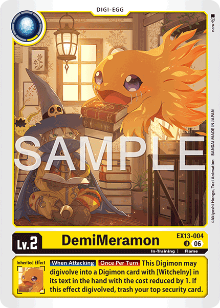 EX13-004, UC, DemiMeramon