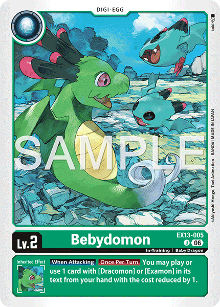 EX13-005, UC, Bebydomon