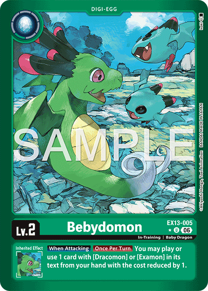 EX13-005, UC, Bebydomon (Foil)