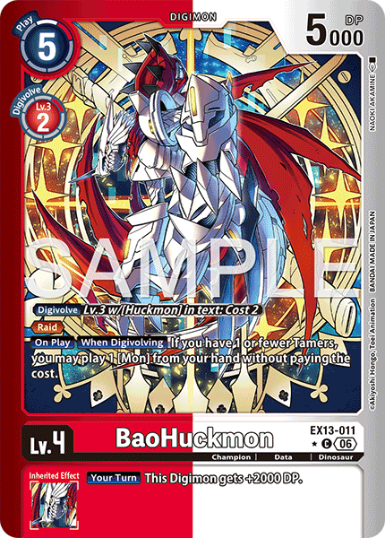 EX13-011, C, BaoHuckmon (Foil)