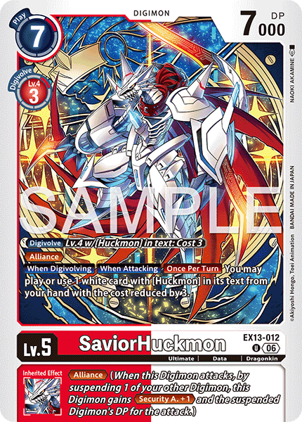 EX13-012, UC, SaviorHuckmon