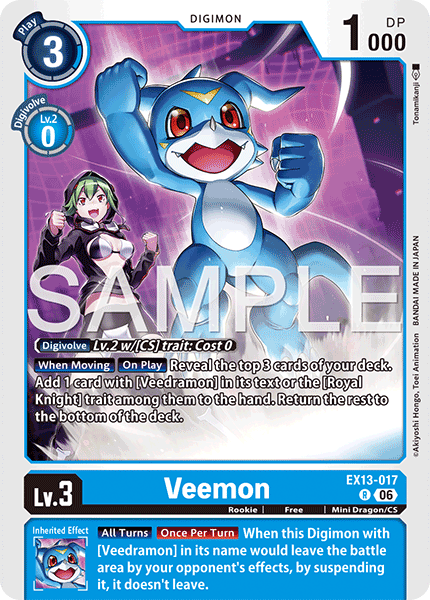 EX13-017, R, Veemon