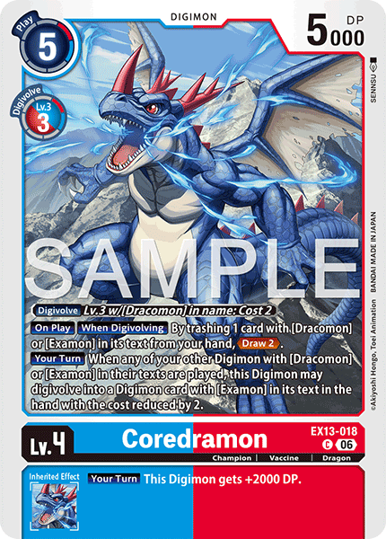 EX13-018, C, Coredramon