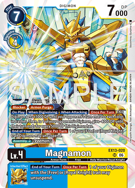 EX13-020, SR, Magnamon
