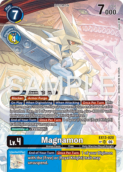 EX13-020, SR, Magnamon (Special Rare)