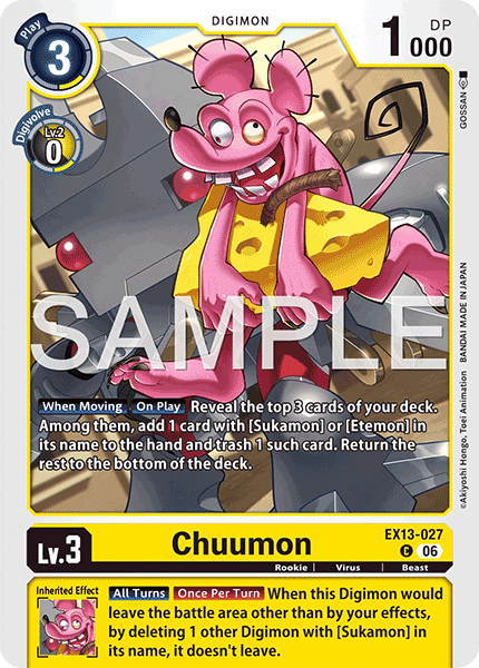 EX13-027, C, Chuumon