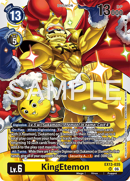 EX13-035, SR, KingEtemon