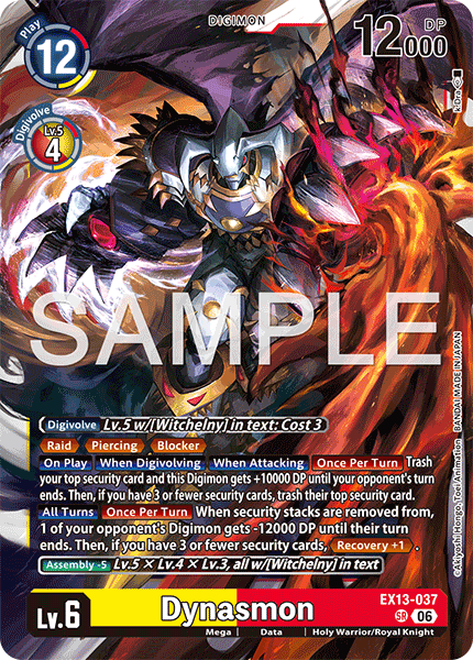 EX13-037, SR, Dynasmon