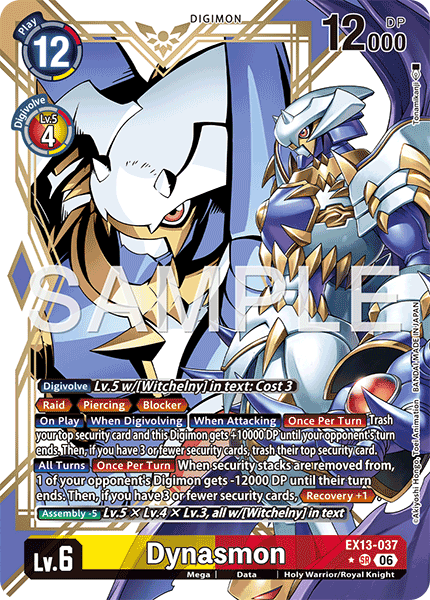 EX13-037, SR, Dynasmon (Alternate Art)