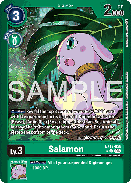 EX13-038, C, Salamon (Foil)