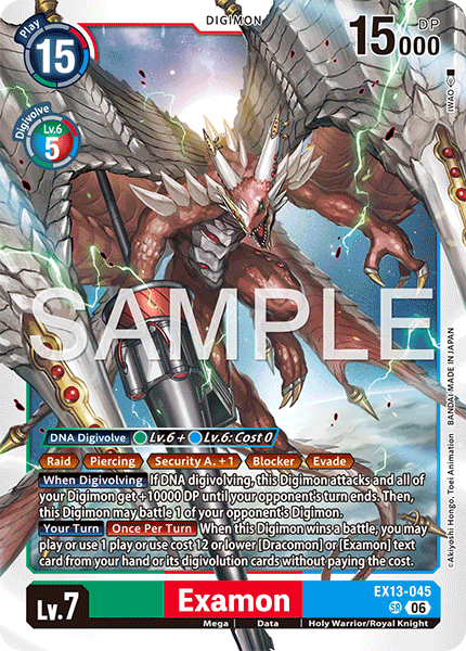 EX13-045, SR, Examon
