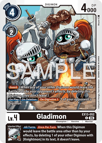 EX13-052, C, Gladimon