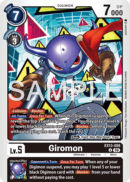 EX13-056, UC, Giromon