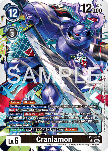 EX13-062, SR, Craniamon