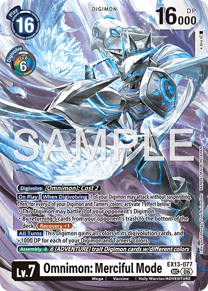 EX13-077, SEC, Omnimon: Merciful Mode