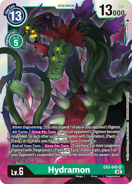 EX03-045 SR, Hydramon (Revision Pack Reprint)