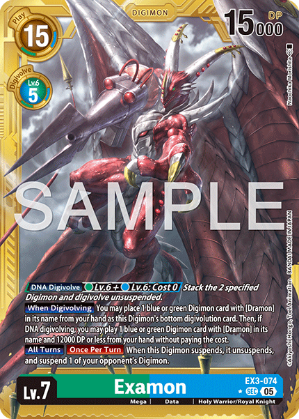EX03-074 SEC, Examon (AD1 Gold Reprint)