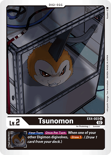 EX04-003 U, Tsunomon