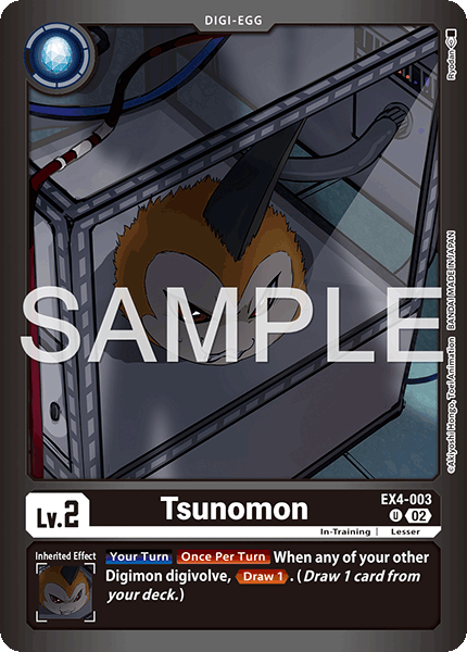 EX04-003 U, Tsunomon (LM06 Version)