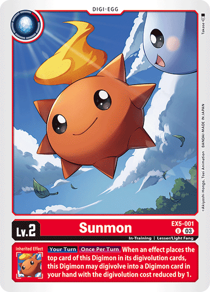 EX05-001, U, Sunmon