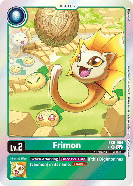 EX5-004, U, Frimon (Box Topper)