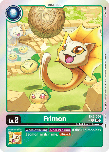 EX05-004, U, Frimon (Box Topper)