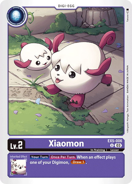 EX05-006, U, Xiaomon