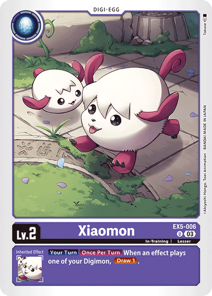 EX05-006, U, Xiaomon