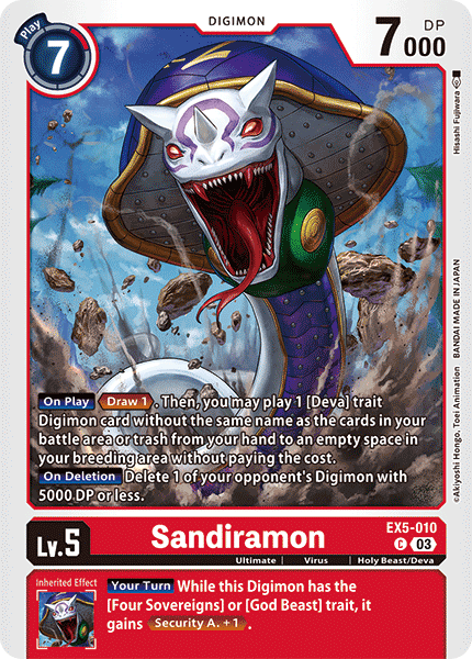 EX5-010, C, Sandiramon