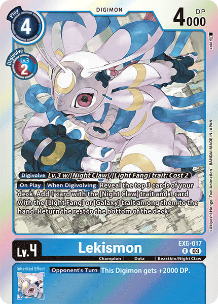 EX05-017, R, Lekismon