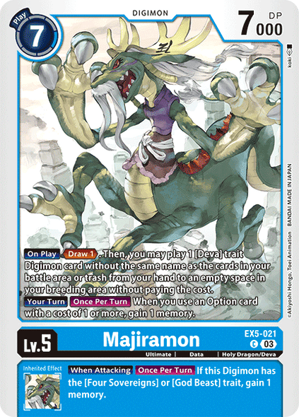EX05-021, C, Majiramon