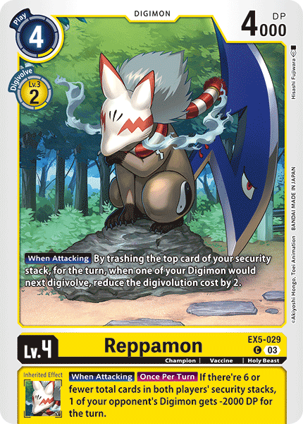 EX5-029, C, Reppamon