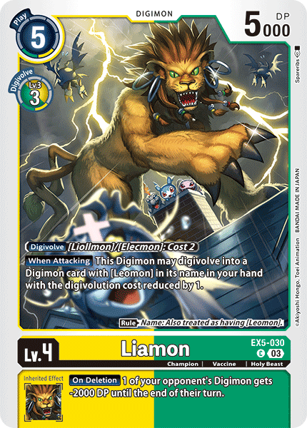 EX5-030, C, Liamon