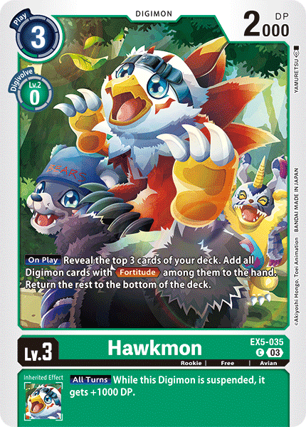 EX5-035, C, Hawkmon